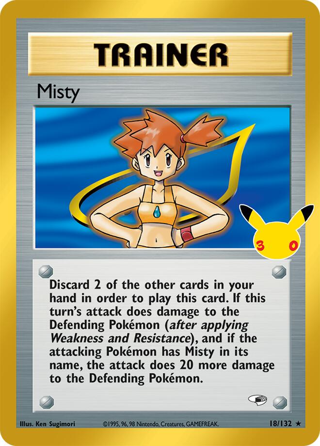 Misty (18/132) [Mega Evolution: 30th Celebration Classic Collection]