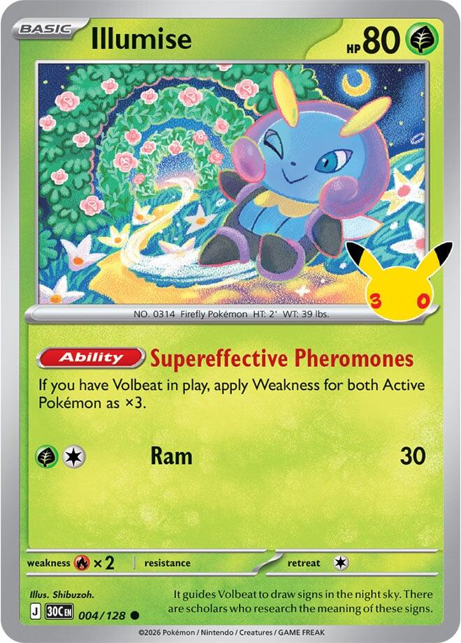 Illumise (004/128) [Mega Evolution: 30th Celebration]