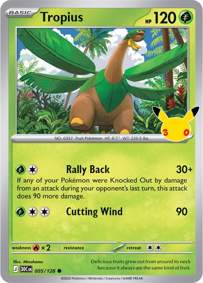 Tropius (005/128) [Mega Evolution: 30th Celebration]