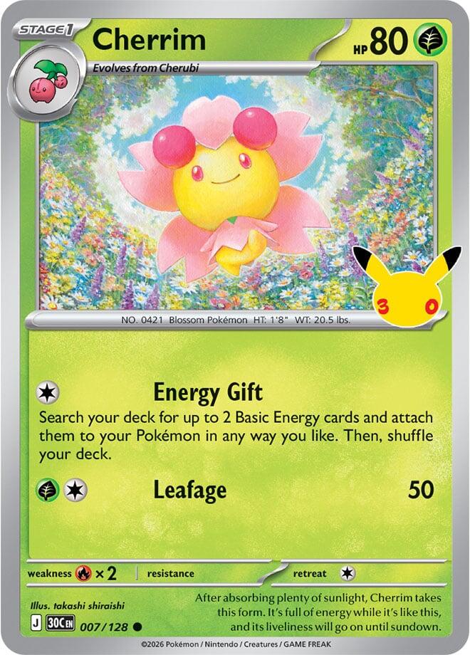 Cherrim (007/128) [Mega Evolution: 30th Celebration]