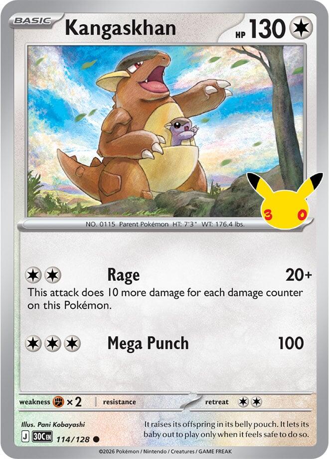 Kangaskhan (114/128) [Mega Evolution: 30th Celebration]