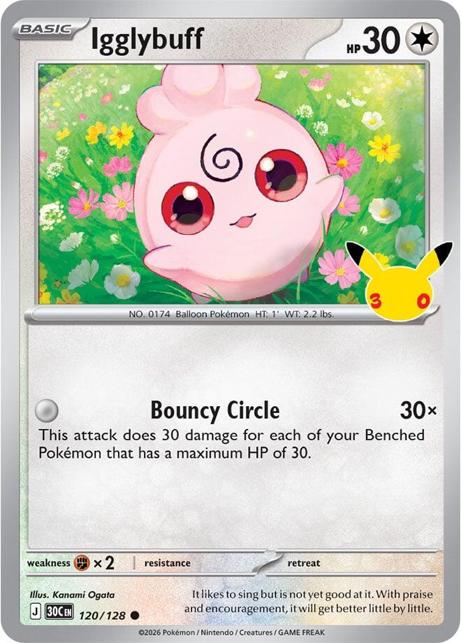 Igglybuff (120/128) [Mega Evolution: 30th Celebration]