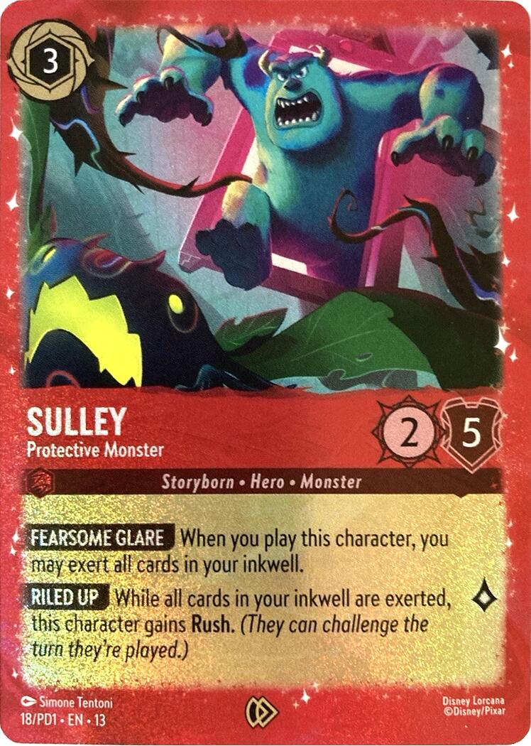 Sulley - Protective Monster (18) [Promo Cards]