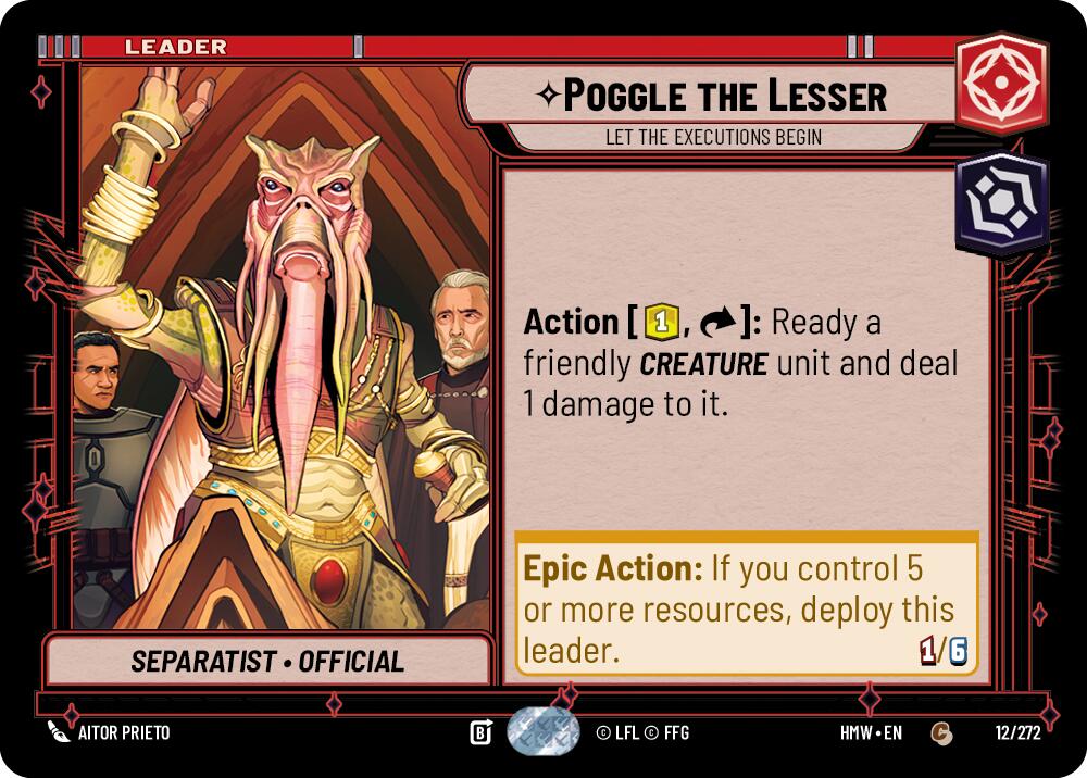 Poggle the Lesser - Let the Executions Begin (12/272) (12/272) [Homeworlds]