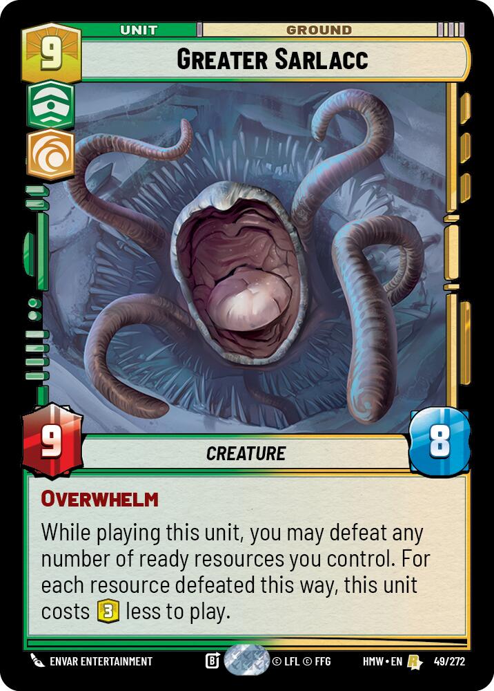 Greater Sarlacc (49/272) (49/272) [Homeworlds]
