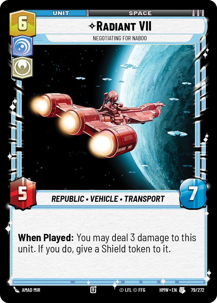 Radiant VII - Negotiating for Naboo (79/272) (79/272) [Homeworlds]