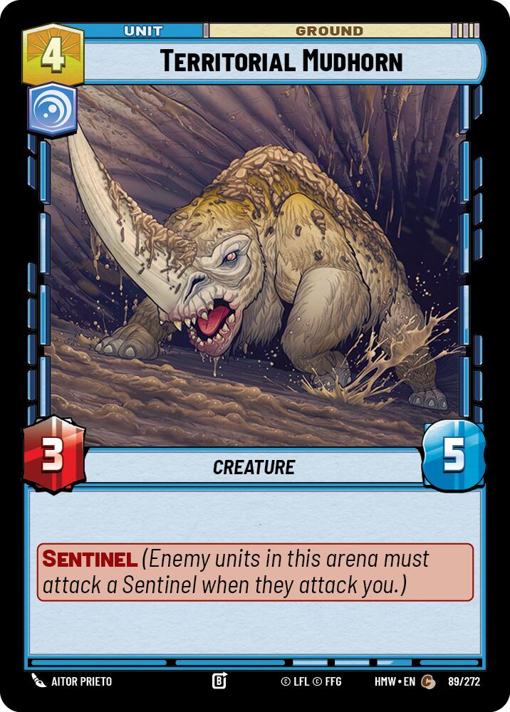 Territorial Mudhorn (89/272) (89/272) [Homeworlds]
