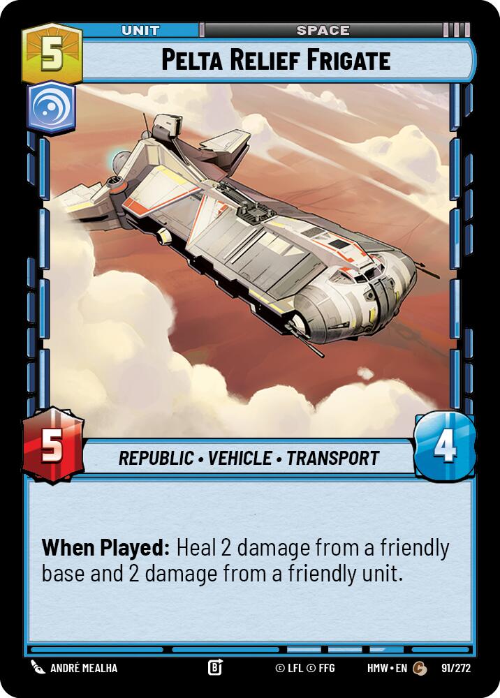 Pelta Relief Frigate (91/272) (91/272) [Homeworlds]
