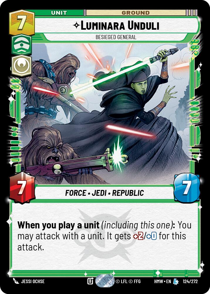 Luminara Unduli - Besieged General (124/272) (124/272) [Homeworlds]