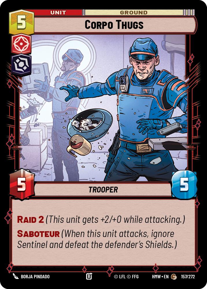 Corpo Thugs (157/272) (157/272) [Homeworlds]