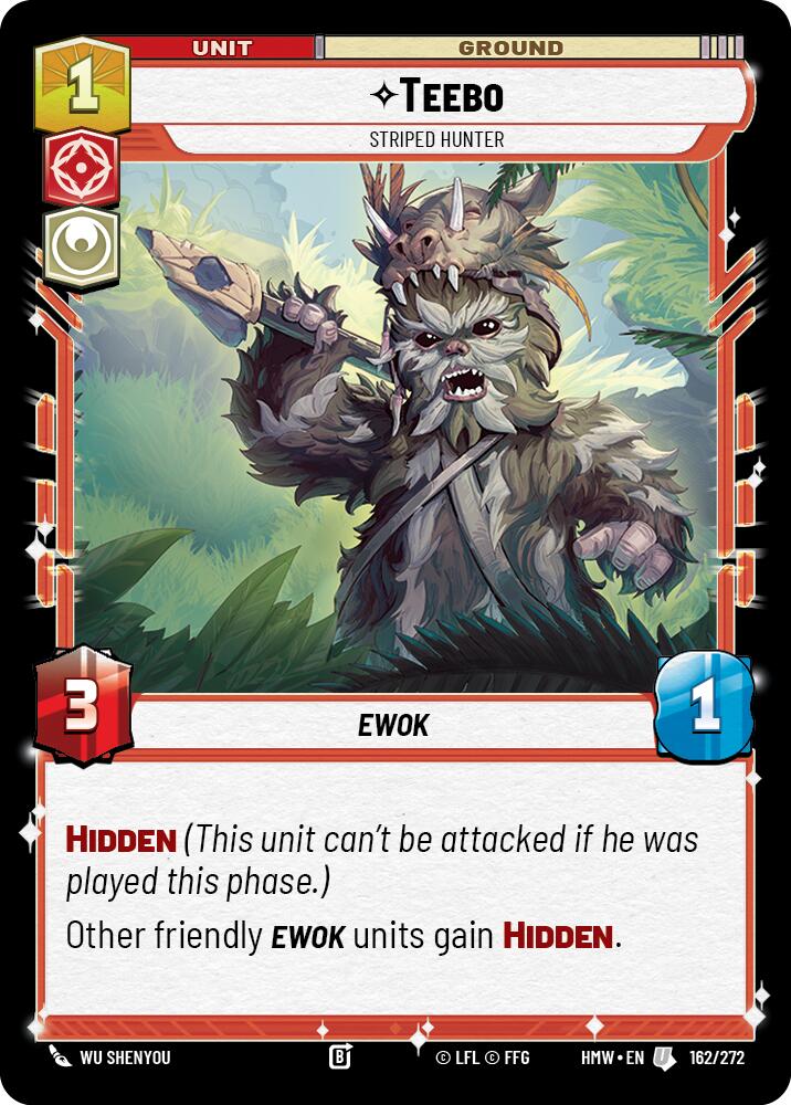 Teebo - Striped Hunter (162/272) (162/272) [Homeworlds]