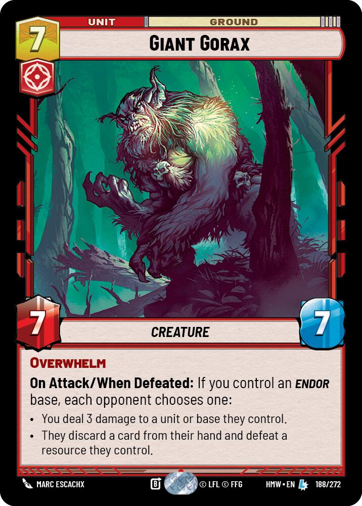 Giant Gorax (188/272) (188/272) [Homeworlds]