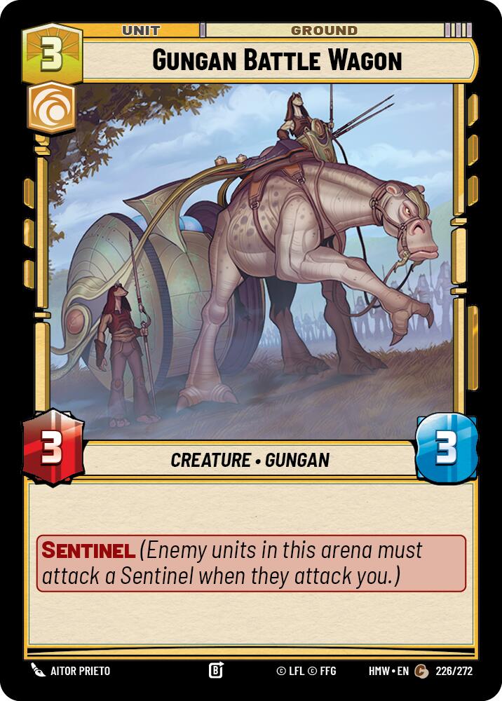 Gungan Battle Wagon (226/272) (226/272) [Homeworlds]
