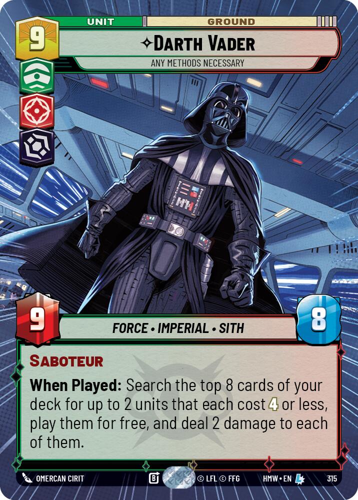 Darth Vader - Any Methods Necessary (315) (Hyperspace) (315) [Homeworlds]