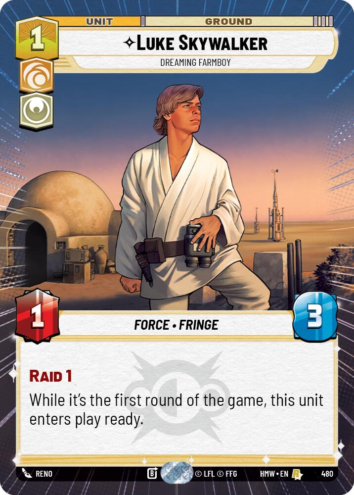 Luke Skywalker - Dreaming Farmboy (480) (Hyperspace) (480) [Homeworlds]