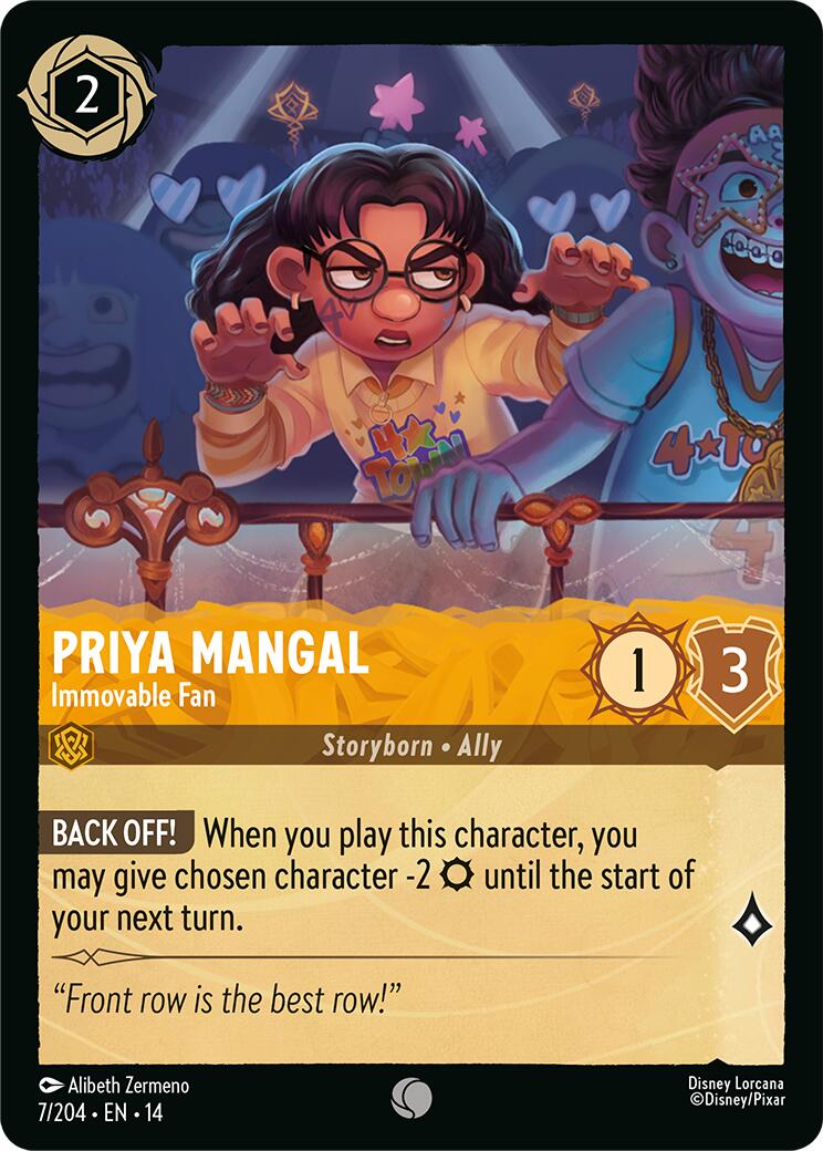Priya Mangal - Immovable Fan (7/204) [Hyperia City]