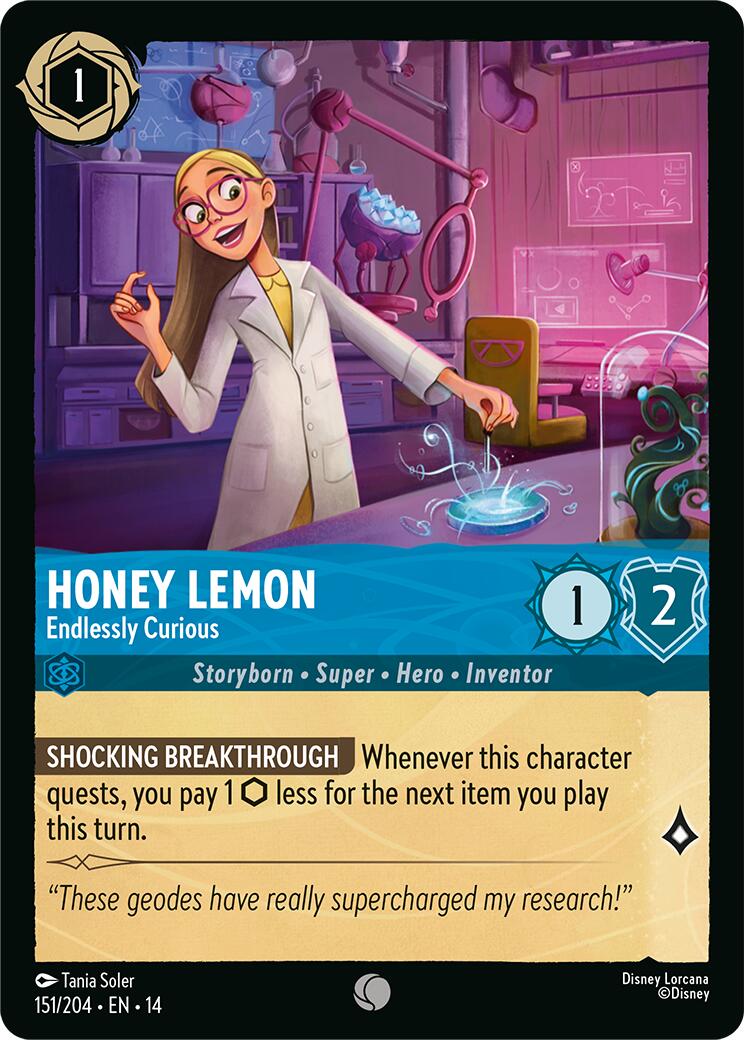 Honey Lemon - Endlessly Curious (151/204) [Hyperia City]