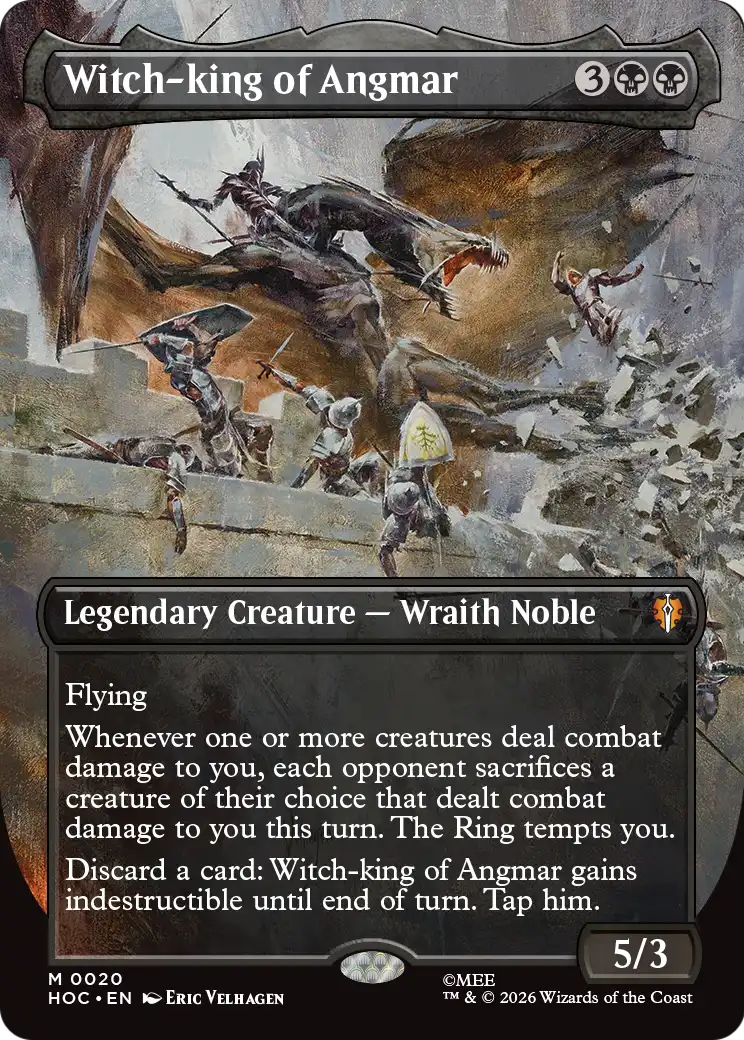 Witch-king of Angmar (Borderless) [The Hobbit: Eternal-Legal]