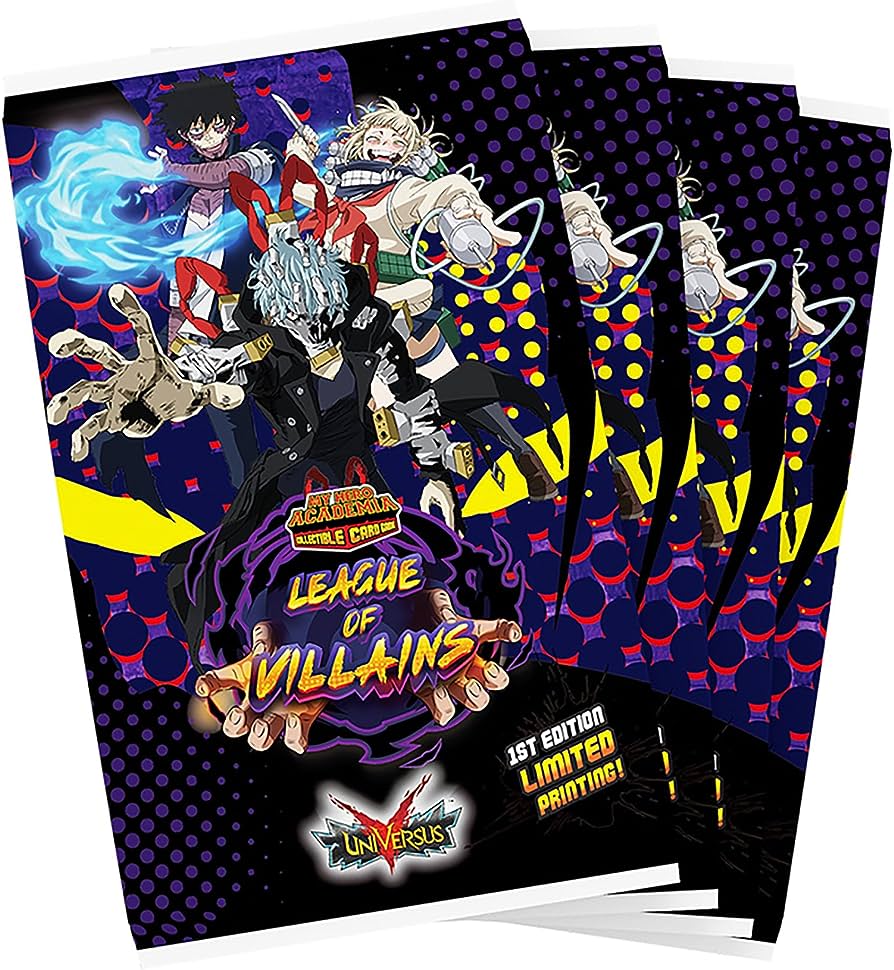 My Hero Academia Collectible Card Game Booster Pack Wave 4 League of Villains