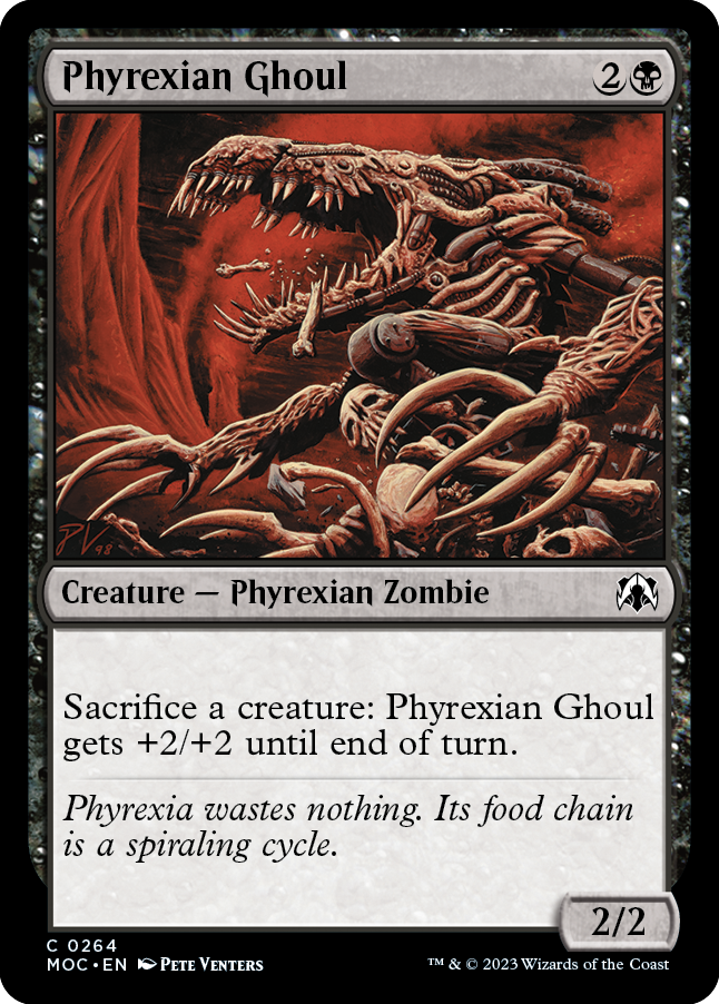 Phyrexian Ghoul [March of the Machine Commander]