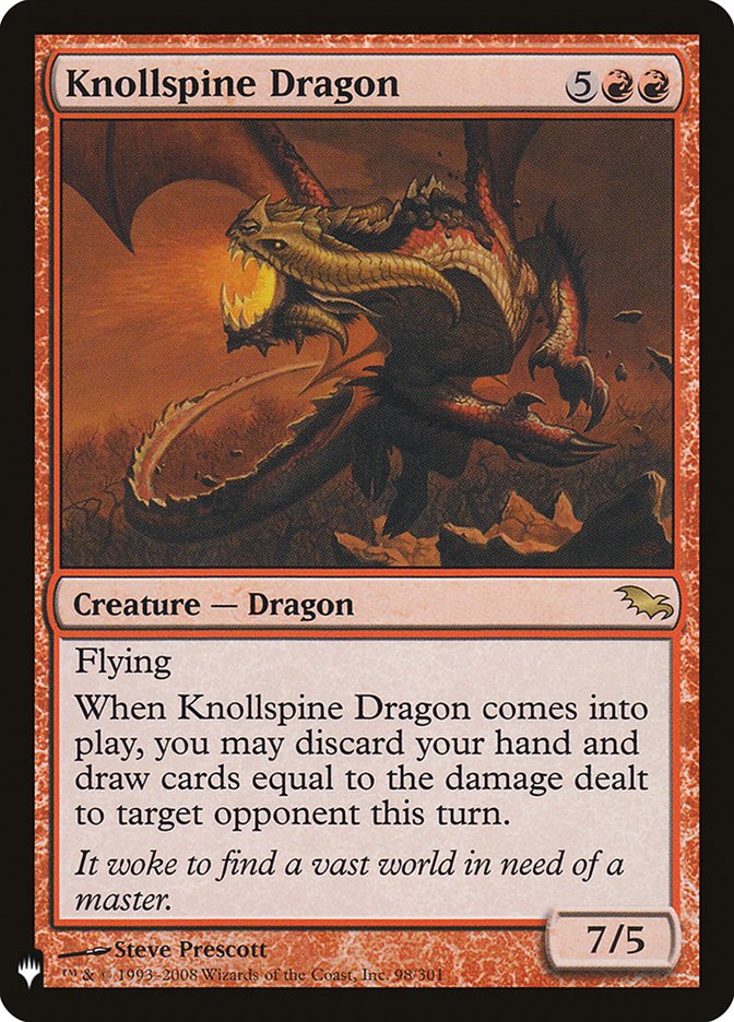 Knollspine Dragon [The List]