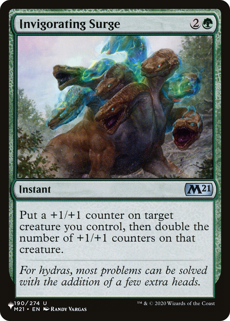 Invigorating Surge [The List Reprints]