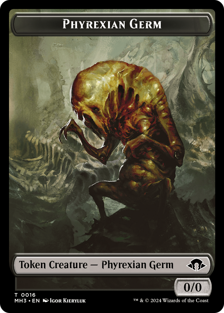 Phyrexian Germ Token [Modern Horizons 3 Tokens]