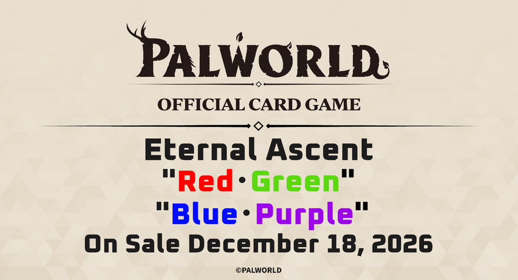 Palworld Official Card Game: TD03 Eternal Ascent Red/Green Starter Deck