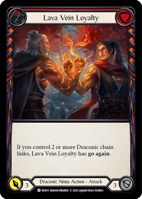 Lava Vein Loyalty (Red) [FAI015] (Uprising Fai Blitz Deck)
