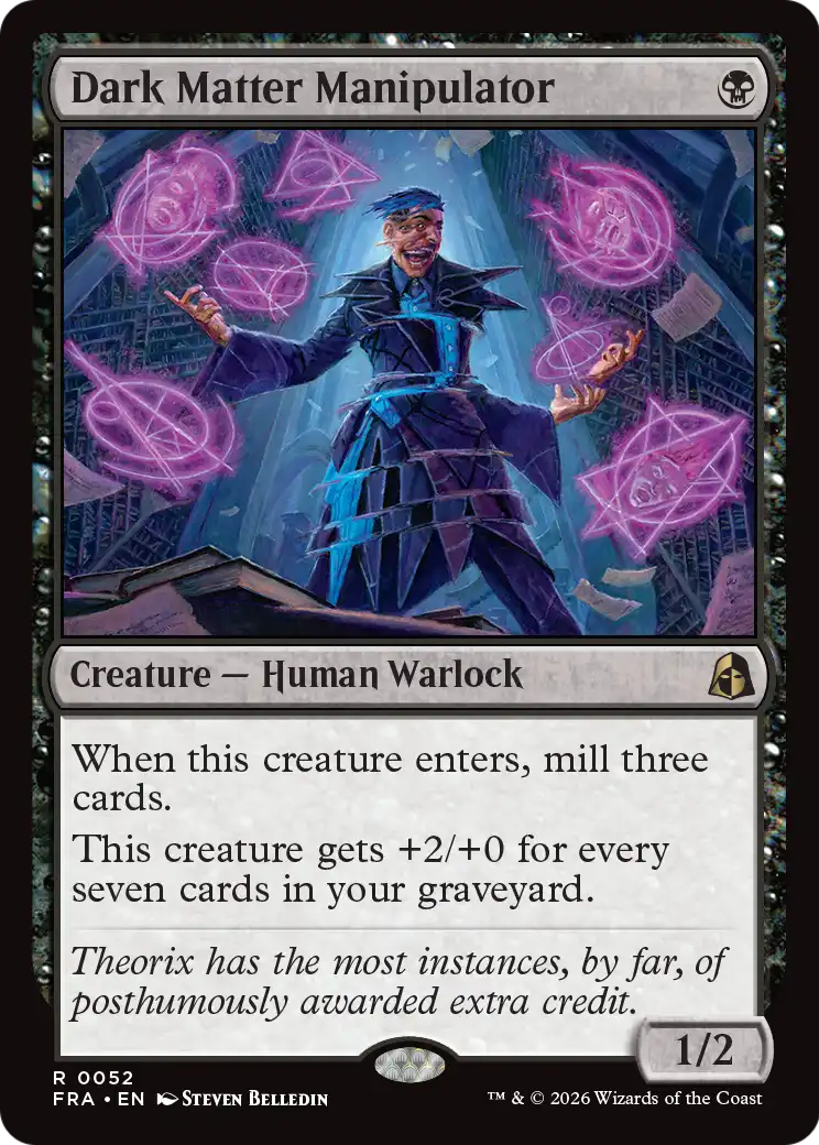 Dark Matter Manipulator [Reality Fracture]