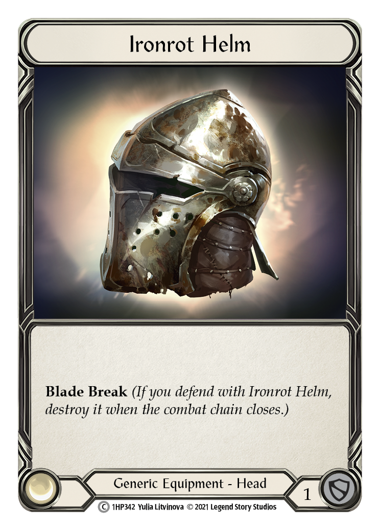 Ironrot Helm [1HP342] (History Pack 1)