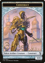 Myr (007) // Construct (020) Double-Sided Token [Commander 2018 Tokens]