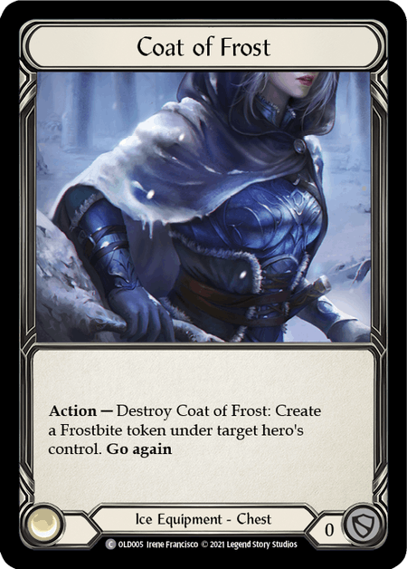 Coat of Frost [OLD005] (Tales of Aria Oldhim Blitz Deck)  1st Edition Normal
