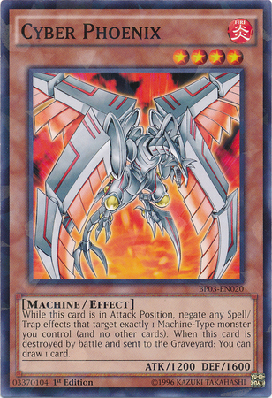 Cyber Phoenix [BP03-EN020] Shatterfoil Rare