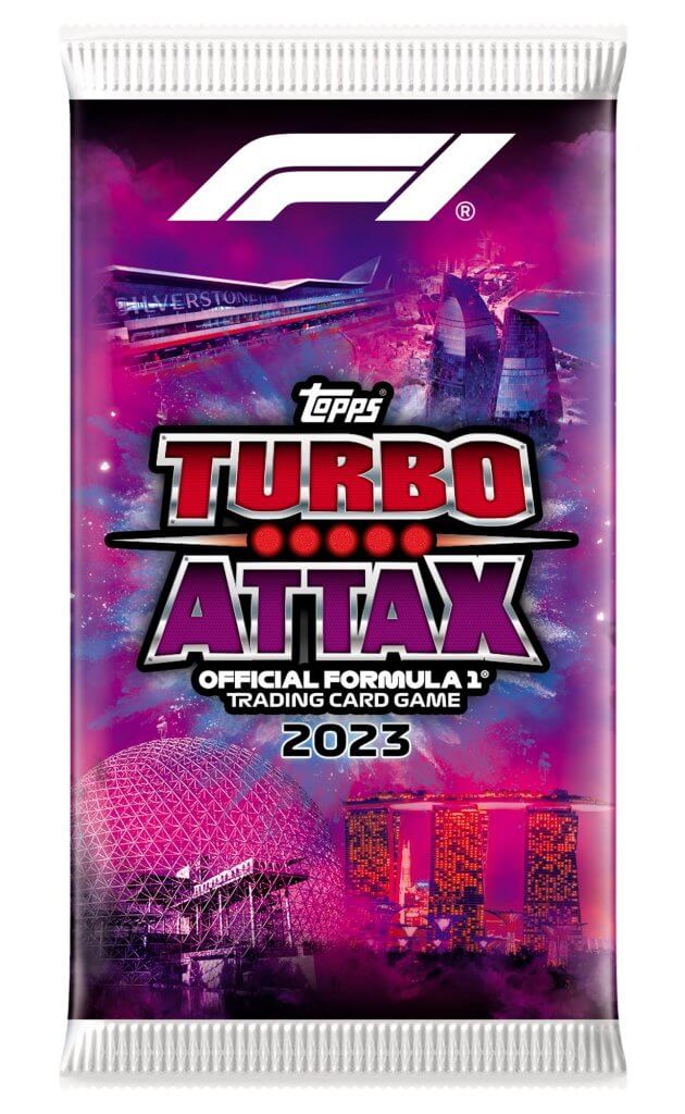 TURBO ATTAX Formula 1 2023 Pek Penggalak Kad Dagangan 