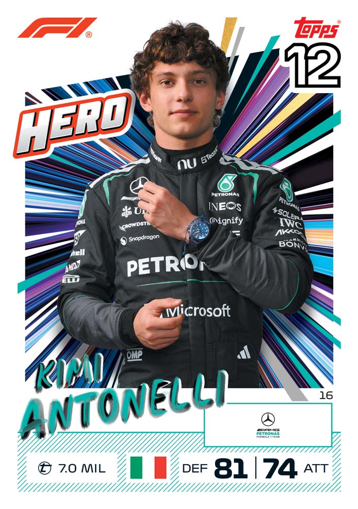F1 Topps Turbo Attax 2026 Trading Cards Booster Pack