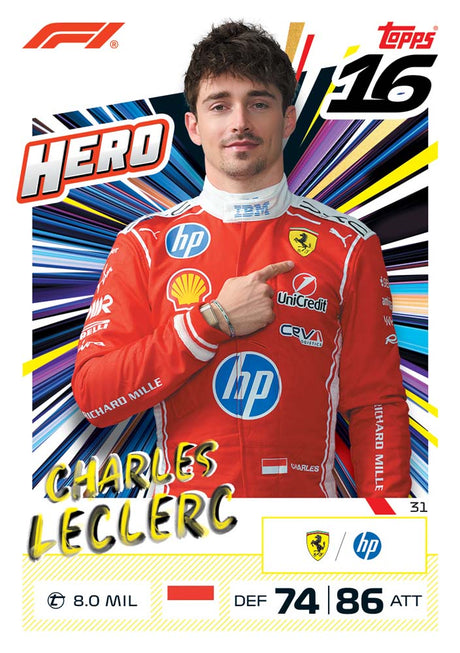 F1 Topps Turbo Attax 2026 Trading Cards Booster Pack