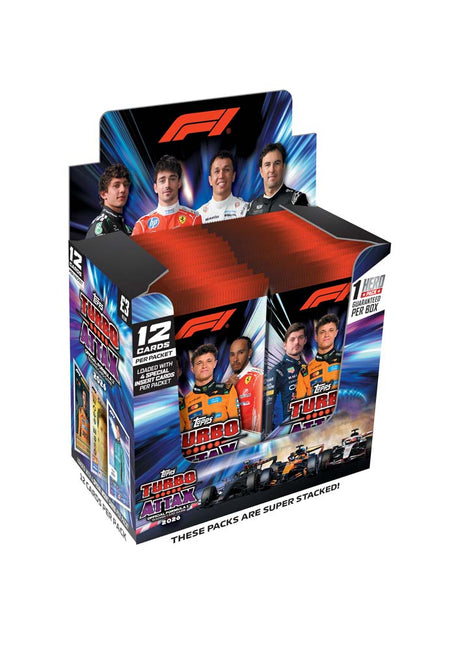F1 Topps Turbo Attax 2026 Trading Cards Booster Pack