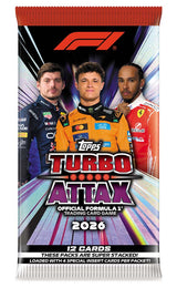 F1 Topps Turbo Attax 2026 Trading Cards Booster Pack