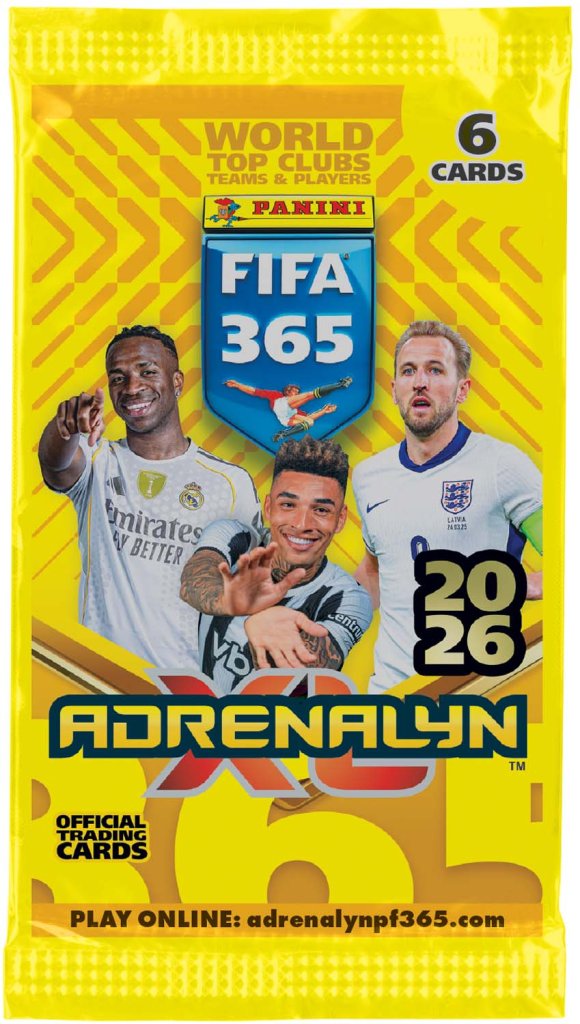 Panini FIFA 365 Adrenalyn XL 2026 Soccer - Trading Cards Booster Pack