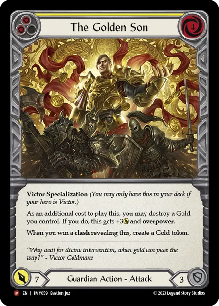 The Golden Son - Majestic - Heavy Hitters (Rainbow Foil)