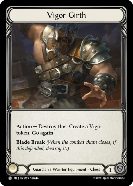 Vigor Girth - Common - Heavy Hitters