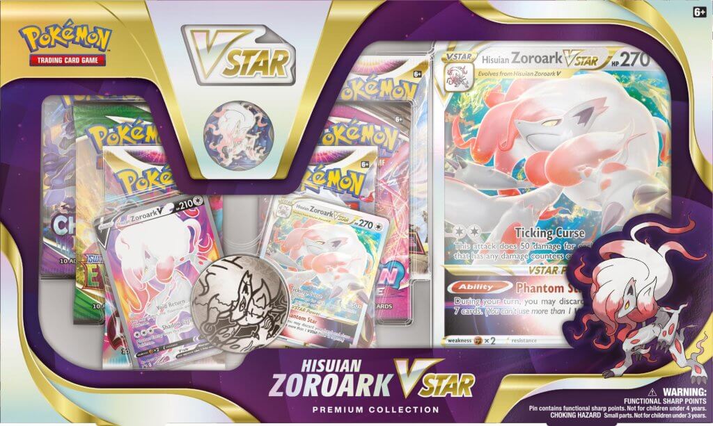 Pokémon TCG: Koleksi Premium Zoroark VSTAR