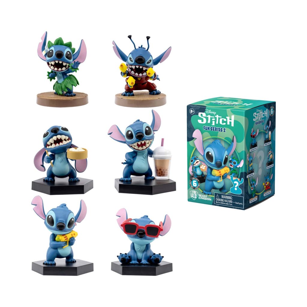YuMe - Lilo & Stitch Hero Blind Box: Fun Series 2 Figures