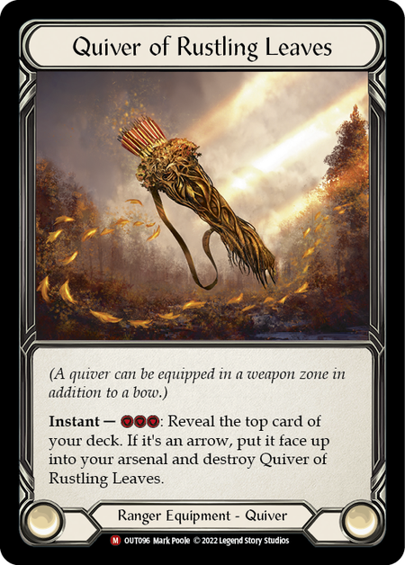 Quiver of Rustling Leaves - Majestic - Outsiders (Rainbow Foil)