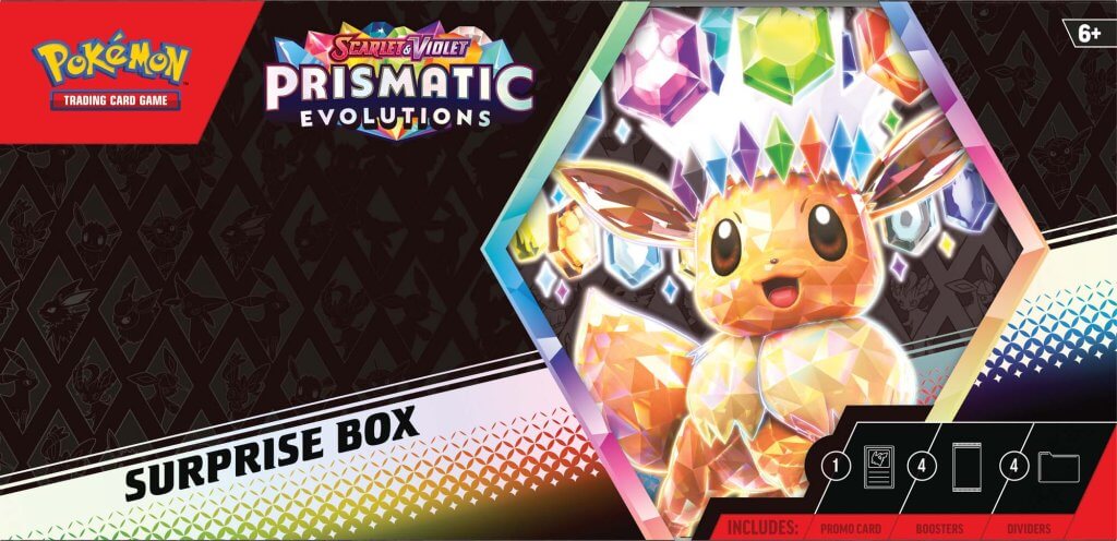 Pokémon TCG: Scarlet & Violet - Prismatic Evolutions Surprise Box