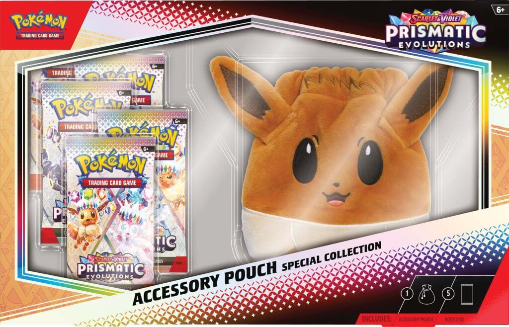 Pokémon TCG: Scarlet & Violet 8.5 Prismatic Evolutions Accessory Pouch