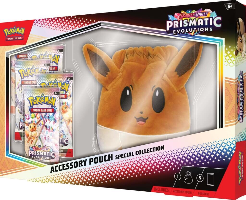 Pokémon TCG: Scarlet & Violet 8.5 Prismatic Evolutions Accessory Pouch