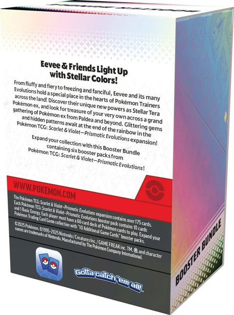 Pokémon TCG: Scarlet & Violet 8.5 Prismatic Evolutions Booster Bundle
