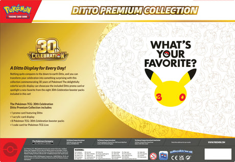Pokémon TCG: 30th Celebration Ditto Premium Collection